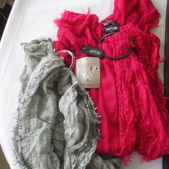 NWT - 2 scarves/shawls made by Apt. 9 /D&Y - Picture 1 of 3